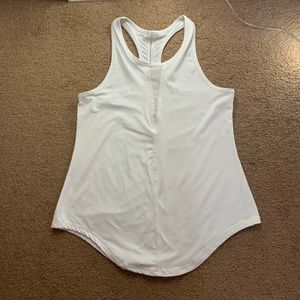 Women's Zyia Active White Athletic Tank Top